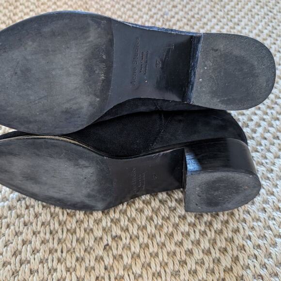 ACNE STUDIOS Jensen Suede Ankle Boots, black, size EUR 37/US 7 - Picture 6 of 11